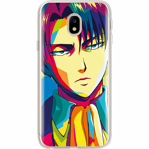 Чехол BoxFace Samsung J330 Galaxy J3 2017 Attack on titan Levi Anime Pop