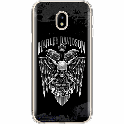 Чехол BoxFace Samsung J330 Galaxy J3 2017 Harley Davidson skull and eagles