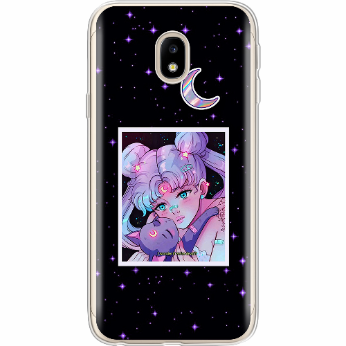 Чехол BoxFace Samsung J330 Galaxy J3 2017 Sailor Moon night