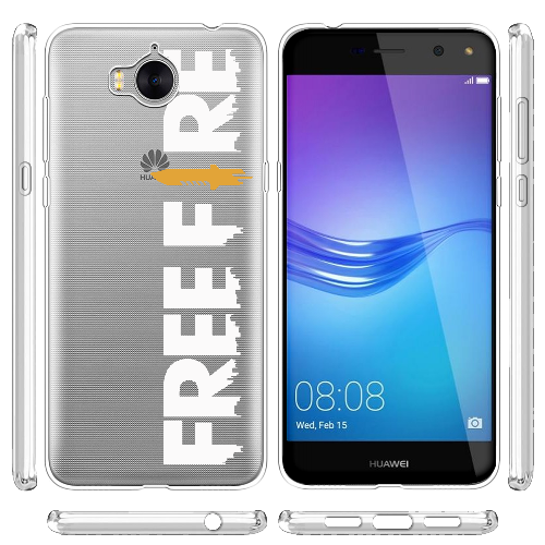 Чехол BoxFace Huawei Y5 2017 Белый Free Fire