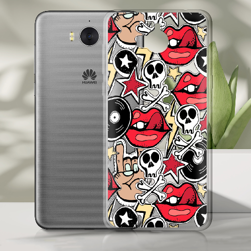 Чехол BoxFace Huawei Y5 2017 Rock Graffiti