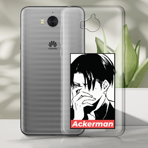 Чехол BoxFace Huawei Y5 2017 Attack On Titan - Ackerman