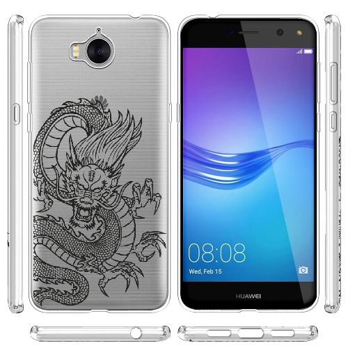 Чехол BoxFace Huawei Y5 2017 Китайский Дракон