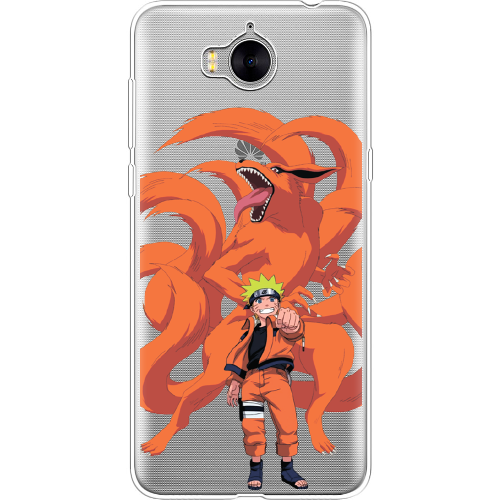 Чехол BoxFace Huawei Y5 2017 Naruto and Kurama