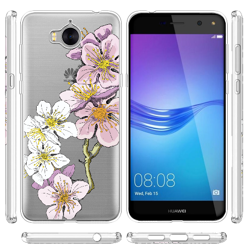 Чехол BoxFace Huawei Y5 2017 Cherry Blossom