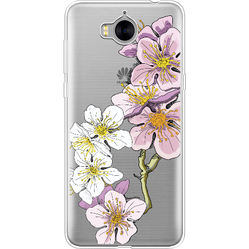 Чехол BoxFace Huawei Y5 2017 Cherry Blossom