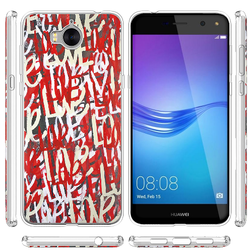 Чехол BoxFace Huawei Y5 2017 Love Graffiti