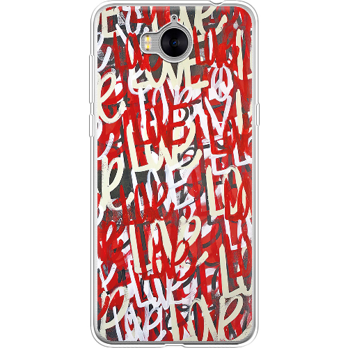 Чехол BoxFace Huawei Y5 2017 Love Graffiti