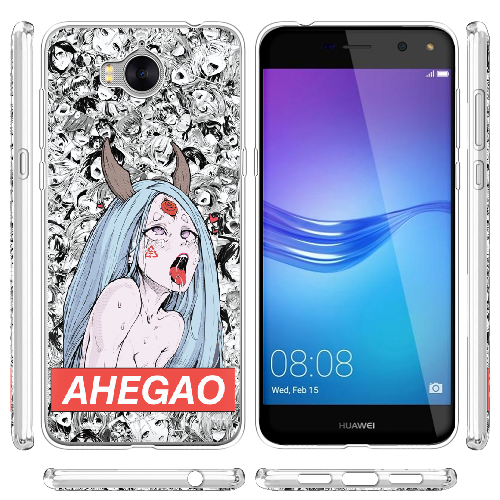 Чехол BoxFace Huawei Y5 2017 Ahegao