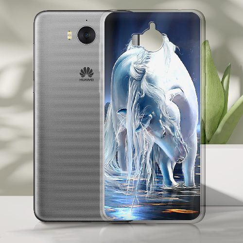 Чехол BoxFace Huawei Y5 2017 White Horse