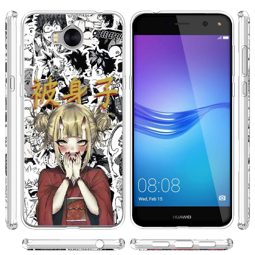 Чехол BoxFace Huawei Y5 2017 Himiko Toga - My Hero Academia