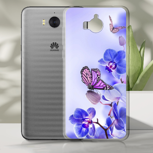 Чехол BoxFace Huawei Y5 2017 Orchids and Butterflies