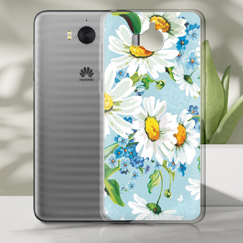 Чехол BoxFace Huawei Y5 2017 букет ромашек