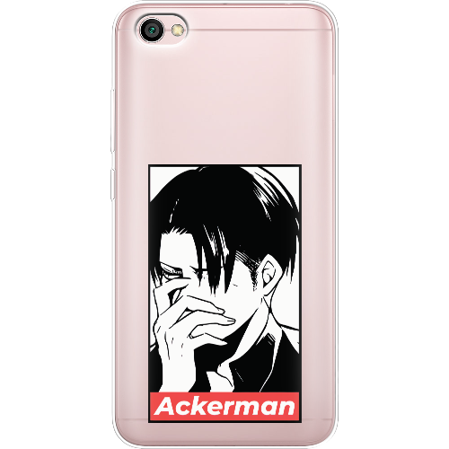 Чехол BoxFace Xiaomi Redmi Note 5A Attack On Titan - Ackerman