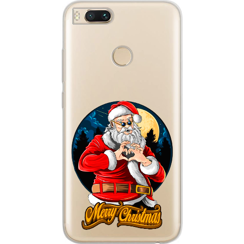 Чехол BoxFace Xiaomi Mi 5X / A1 Cool Santa and heart