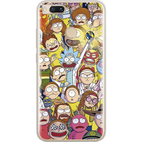 Чехол BoxFace Xiaomi Mi 5X / A1 Rick and Morty все герои