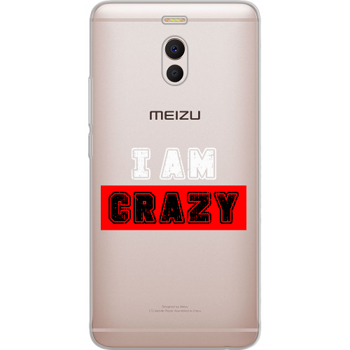 Чехол Boxface Meizu M6 Note I'm Crazy