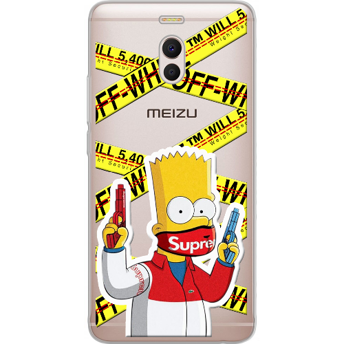 Чехол Boxface Meizu M6 Note White Bart