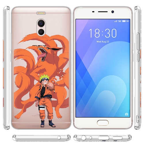 Чехол Boxface Meizu M6 Note Naruto and Kurama