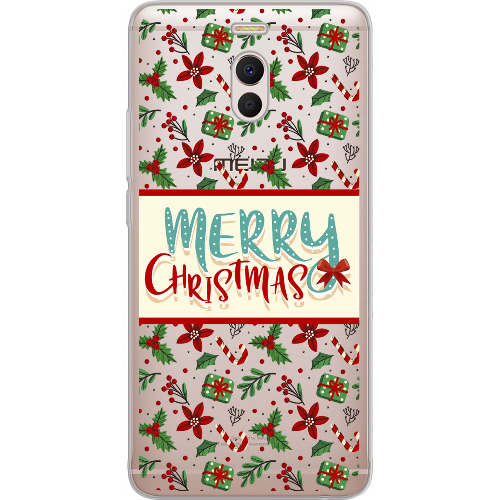 Чехол Boxface Meizu M6 Note Vintage Christmas Congratulation