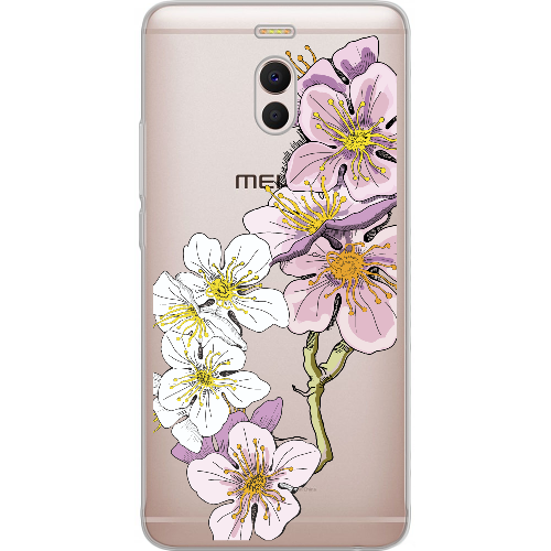 Чехол Boxface Meizu M6 Note Cherry Blossom