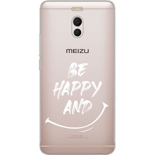 Чехол Boxface Meizu M6 Note be happy and