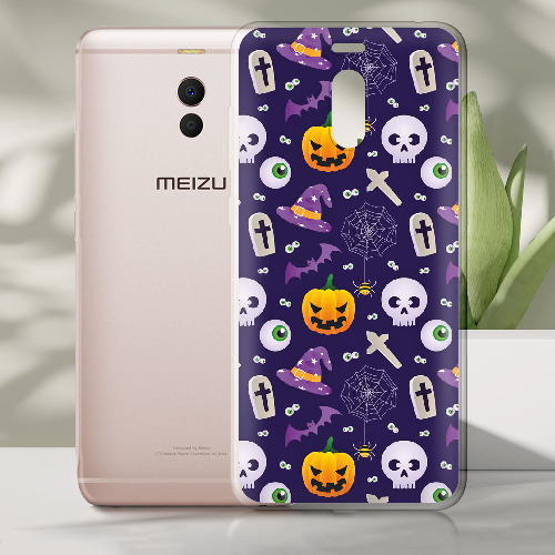 Чехол Boxface Meizu M6 Note Halloween Purple Mood