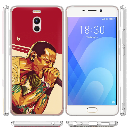 Чехол Boxface Meizu M6 Note Chester Bennington