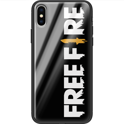 Чехол BoxFace iPhone X Белый Free Fire