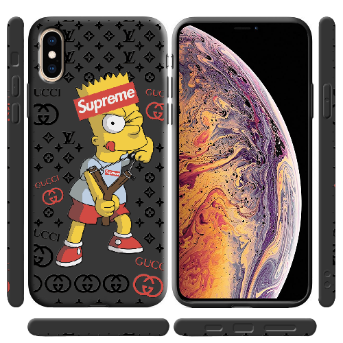 Чехол BoxFace iPhone X Yellow Fun