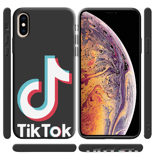 Чехол BoxFace iPhone X TikTok