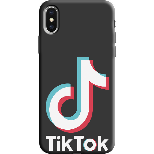 Чехол BoxFace iPhone X TikTok