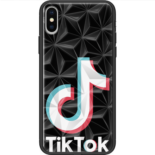 Чехол BoxFace iPhone X TikTok