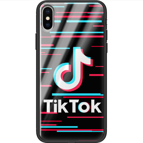 Чехол BoxFace iPhone X Tik Tok