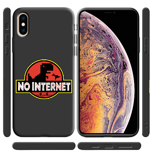 Чехол BoxFace iPhone X No Internet