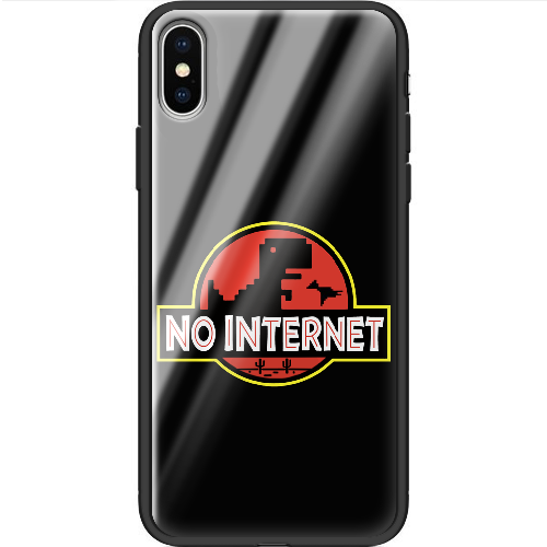 Чехол BoxFace iPhone X No Internet