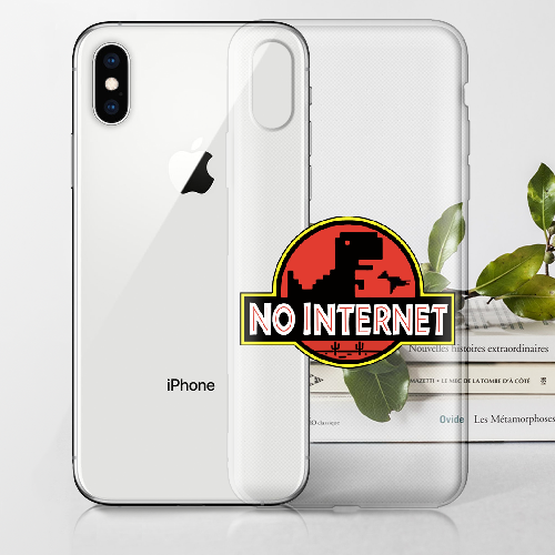 Чехол BoxFace iPhone X No Internet