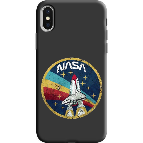 Чехол BoxFace iPhone X Space Shuttle NASA