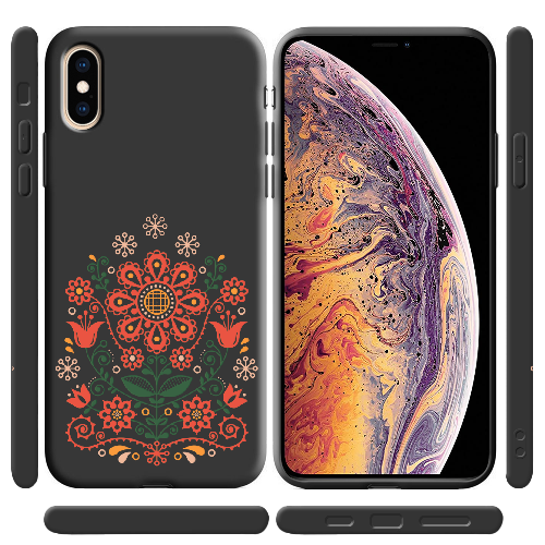 Чехол BoxFace iPhone X Ukrainian Ornament