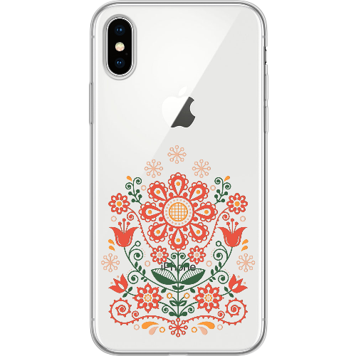 Чехол BoxFace iPhone X Ukrainian Ornament