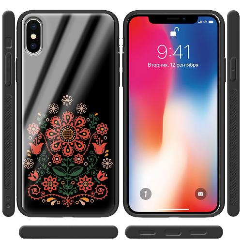 Чехол BoxFace iPhone X Ukrainian Ornament