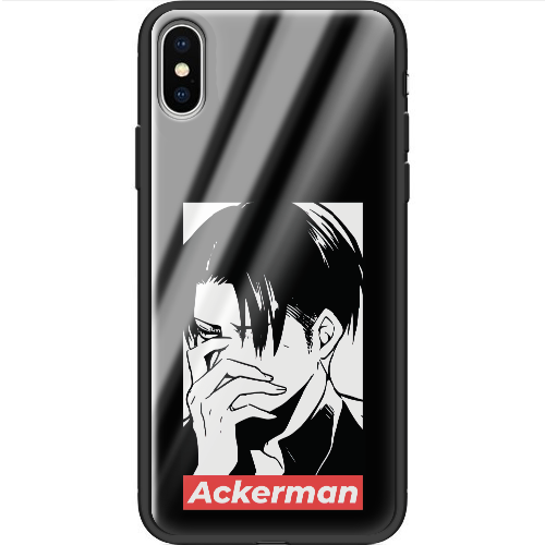 Чехол BoxFace iPhone X Attack On Titan - Ackerman