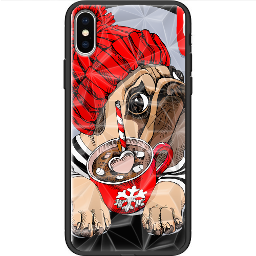 Чехол BoxFace iPhone X Winter Puggy