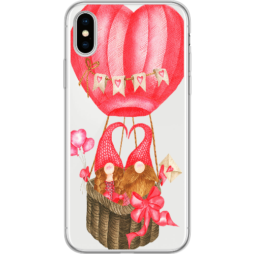 Чехол BoxFace iPhone X Valentine Dwarfs