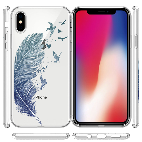 Чехол BoxFace iPhone X Feather