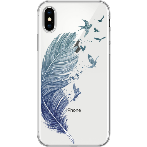 Чехол BoxFace iPhone X Feather