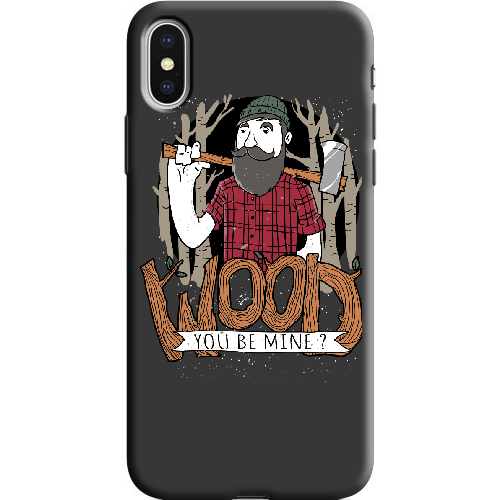 Чехол BoxFace iPhone X Wood you be mine