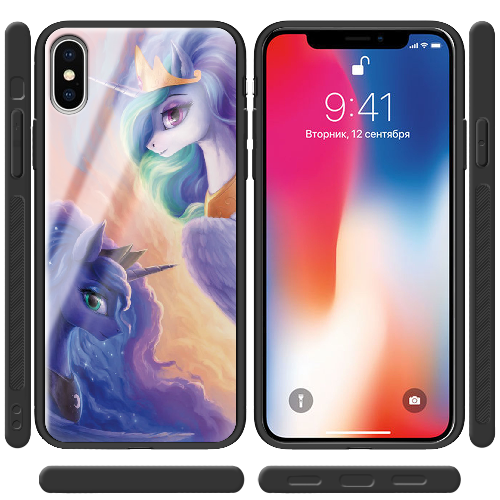 Чехол BoxFace iPhone X My Little Pony Rarity Princess Luna