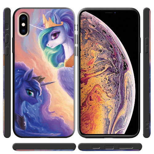 Чехол BoxFace iPhone X My Little Pony Rarity Princess Luna