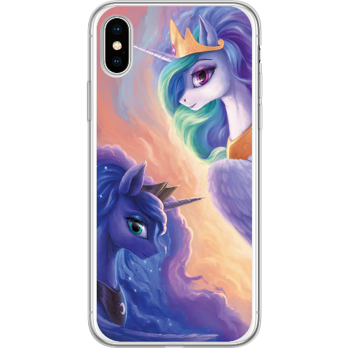Чехол BoxFace iPhone X My Little Pony Rarity Princess Luna